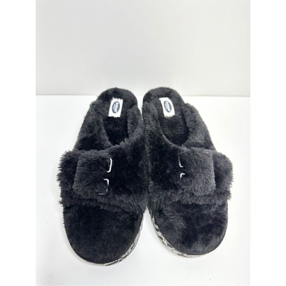 Dr. Scholl’s Shoes Womens Size 7‎ Staycay Black Lounge Slippers NEW
